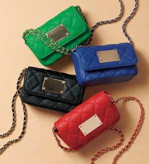 RANAN（ラナン）の「プレートデザインミニバッグ（ハンドバッグ）」｜詳細画像