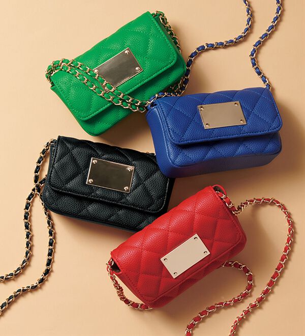 RANAN（ラナン）の「プレートデザインミニバッグ（ハンドバッグ）」｜詳細画像