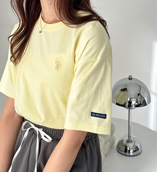 GeeRA（ジーラ）の「【Ｕ．Ｓ．　ＰＯＬＯ　ＡＳＳＮ．】カラーTシャツ（Tシャツ）」｜詳細画像