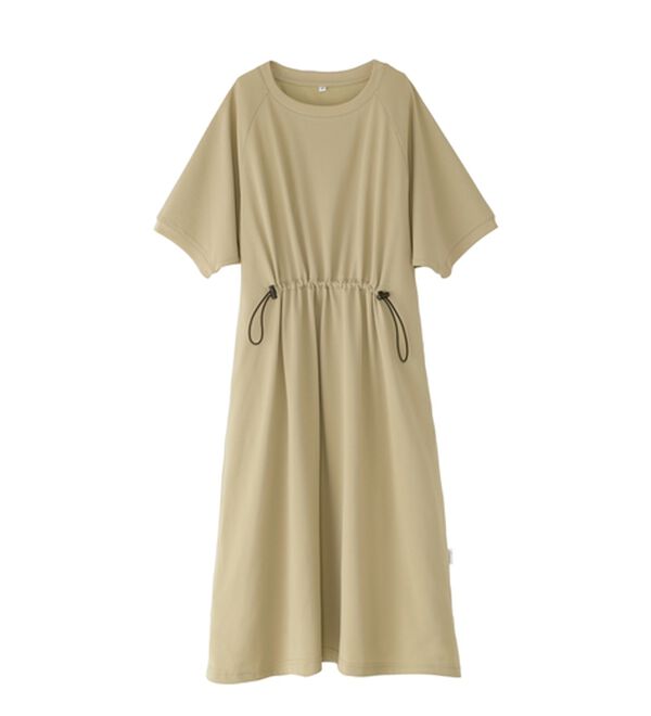 BELLUNA（ベルーナ）の「〈Ｓ／Ｆ〉メッシュ素材ゆったりワンピース（その他ワンピース）」｜詳細画像