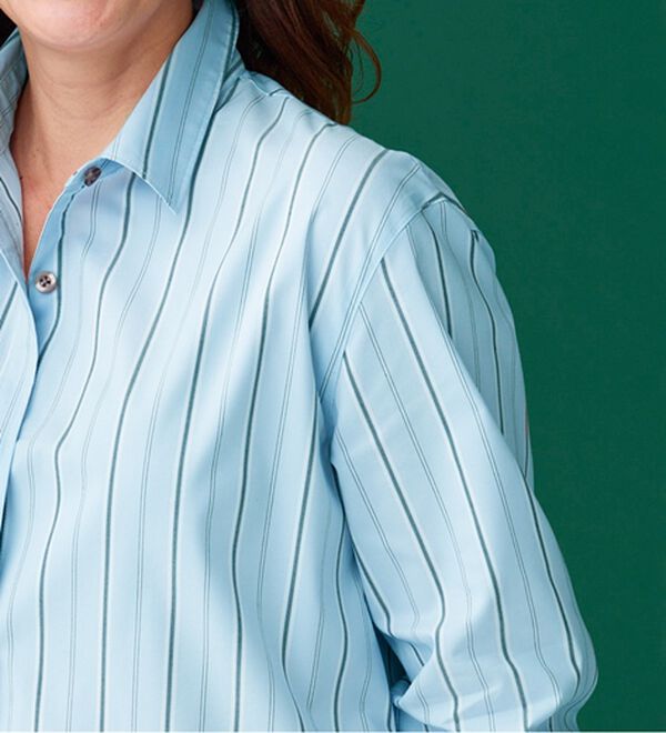 BELLUNA（ベルーナ）の「＜ＳＯＬＯＴＥＸ（Ｒ）＞ストレッチビッグシャツ（シャツ）」｜詳細画像