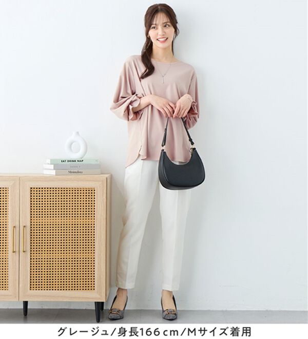 alotta（アロッタ）の「袖タックデザインプルオーバー（カットソー）」｜詳細画像