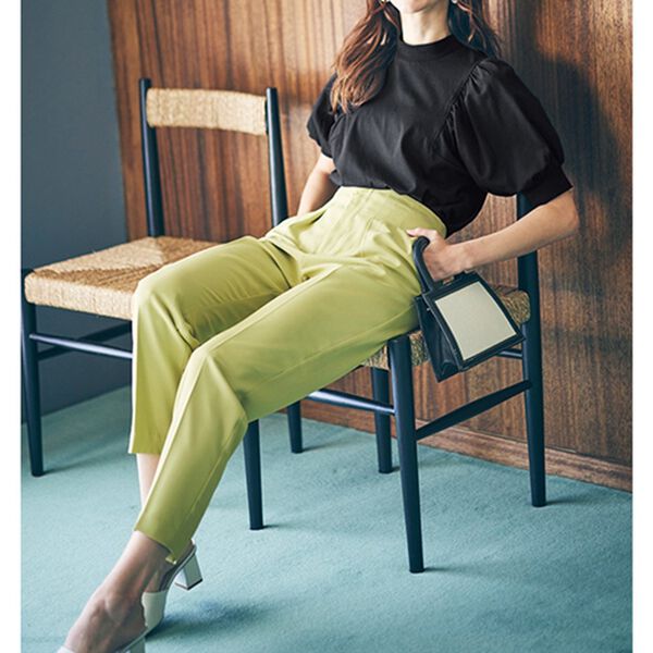 ハイウエストテーパードパンツ - ベルーナ【公式】 