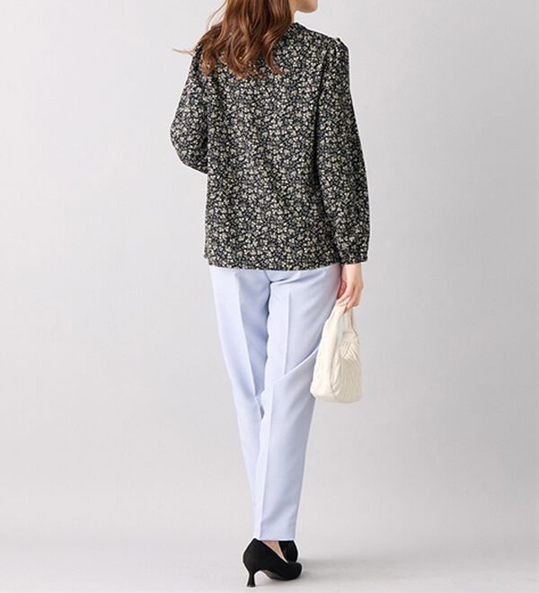 alotta（アロッタ）の「あったか裏起毛フロントタックブラウス（ブラウス）」｜詳細画像