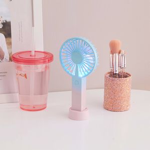 iellio（イエリオ）の「スリムグラデーションファン＜ハンディファン・ハンディ扇風機＞（扇風機・サーキュレーター）」｜詳細画像
