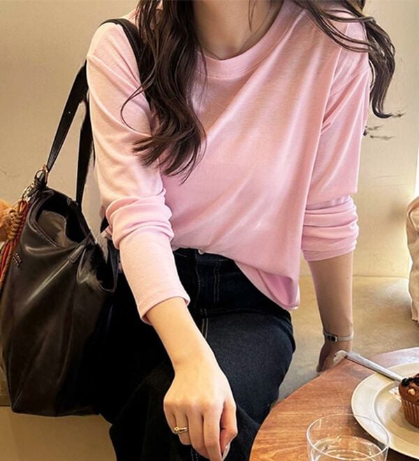 GeeRA（ジーラ）の「着回し自在！スラブシアートップス（カットソー）」｜詳細画像