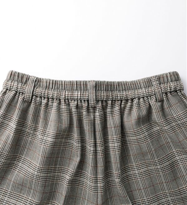 BELLUNA（ベルーナ）の「サマ見え（W）ボタン使いワイドパンツ（ワイドパンツ・ガウチョ）」｜詳細画像