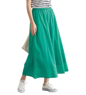 BELLUNA（ベルーナ）の「コットンボイル１００％カラーパンツ（ワイドパンツ・ガウチョ）」｜詳細画像