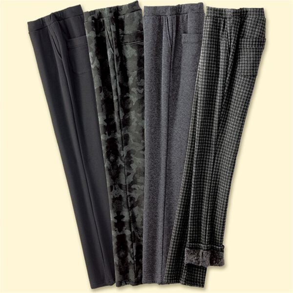 BELLUNA（ベルーナ）の「【４本組】まるではく毛布！裏ファーイージーパンツ（その他パンツ）」｜4本組