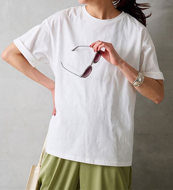 RANAN（ラナン）の「プリントロゴＴシャツ（カットソー）」｜詳細画像