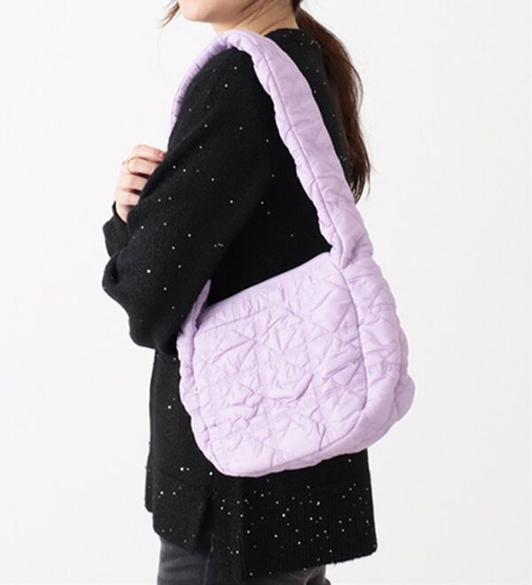 BELLUNA（ベルーナ）の「ぽこぽこ素材ショルダーバッグ（その他バッグ）」｜詳細画像