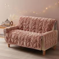 iellio（イエリオ）の「あったかふわふわボリュームソファカバー＜吸湿発熱・フランネル素材＞（ソファーカバー）」