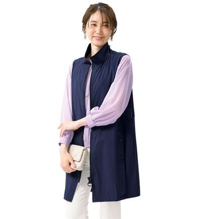ルフラン（ルフラン）の「季節の変わり目に便利なロングベスト（ベスト）」