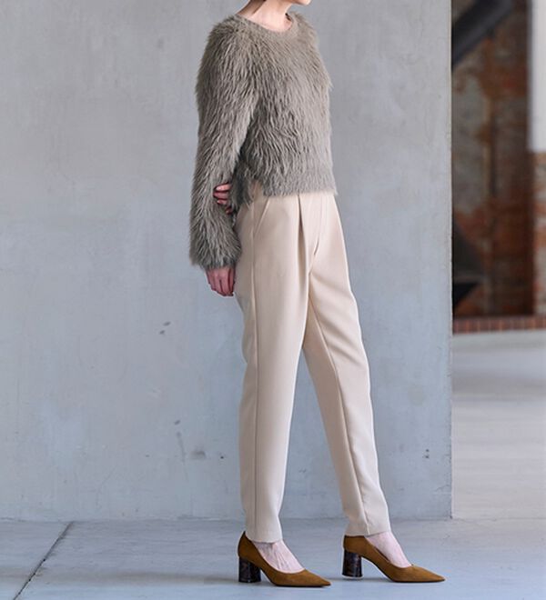 RANAN（ラナン）の「ロングフェザーシャギーニット（ニット・セーター）」｜詳細画像