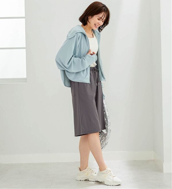 BELLUNA（ベルーナ）の「ヒンヤリ爽快！ゆったりハーフパンツ（その他パンツ）」｜詳細画像