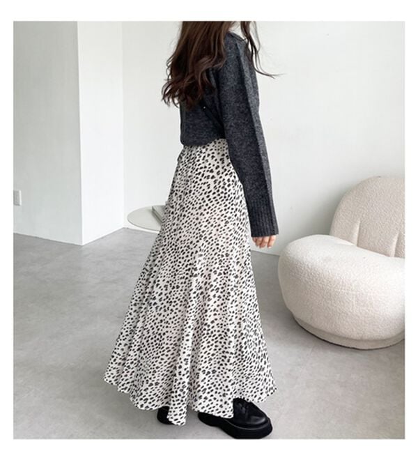 GeeRA（ジーラ）の「切替フレアーロングスカート（ロングスカート）」｜詳細画像