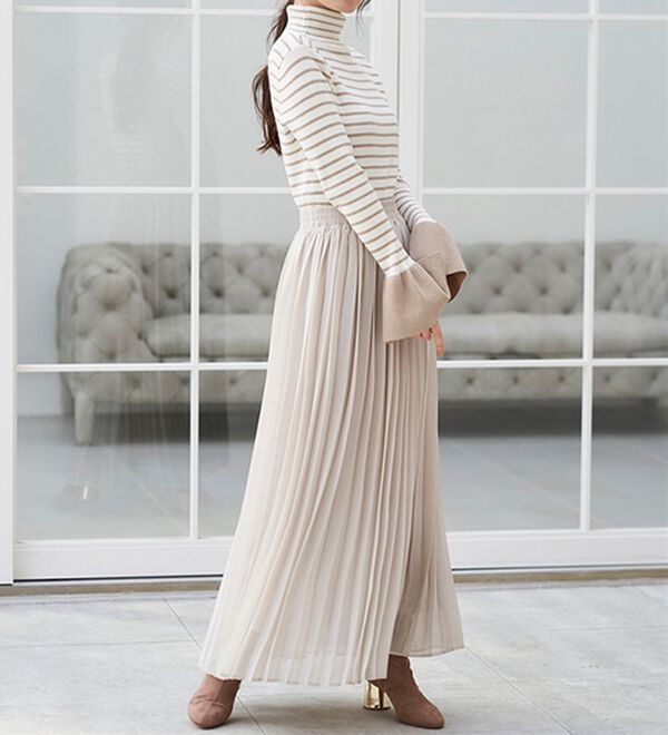 RANAN（ラナン）の「＜ムースタッチ＞洗える！バイカラータートルリブニット（ニット・セーター）」｜詳細画像