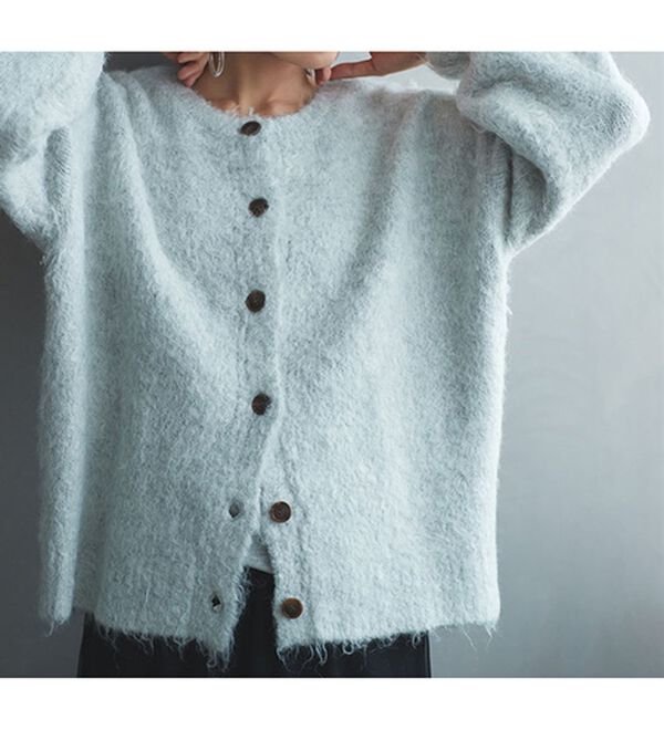 RANAN（ラナン）の「前後２ＷＡＹシャギーニット（ニット・セーター）」｜詳細画像