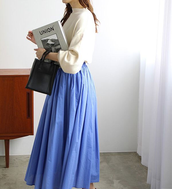 GeeRA（ジーラ）の「ボタン付モチモチニットトップス（ニット・セーター）」｜詳細画像