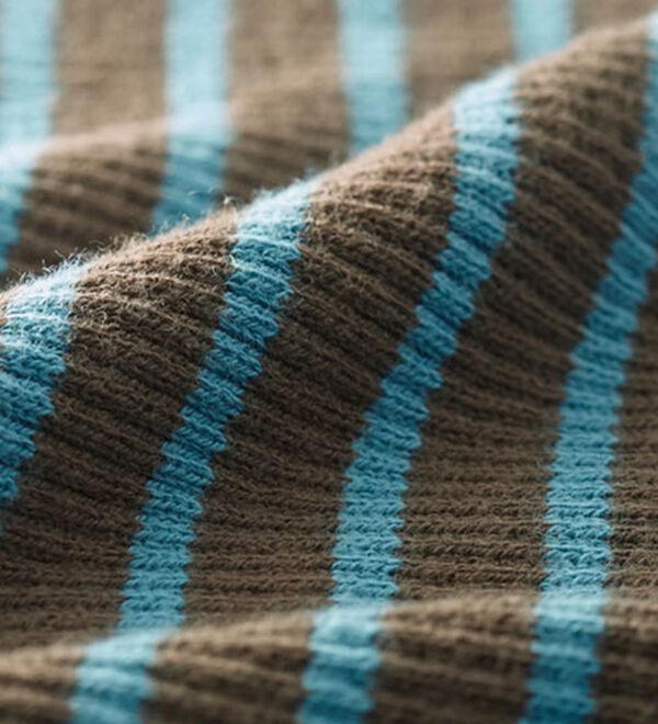 BELLUNA（ベルーナ）の「＜＆ｃｏｃｏｃｈｉ＞ハピネスコットン100％&times;吸湿発熱リブタートルニット（ニット・セーター）」｜詳細画像