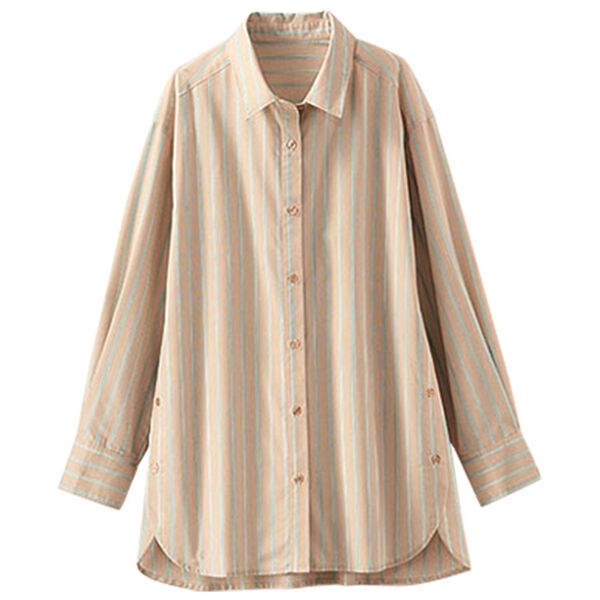 BELLUNA（ベルーナ）の「＜ＳＯＬＯＴＥＸ（Ｒ）＞アイロン要らずの日よけシャツ（シャツ）」｜詳細画像