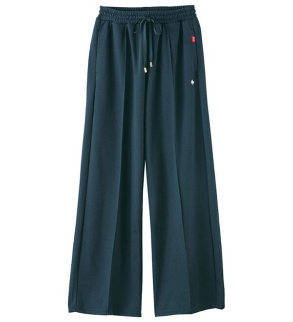 BELLUNA（ベルーナ）の「【ＰＯＬＯ　ＢＣＳ】裏毛素材センターシームワイドパンツ（フルレングスパンツ）」｜詳細画像