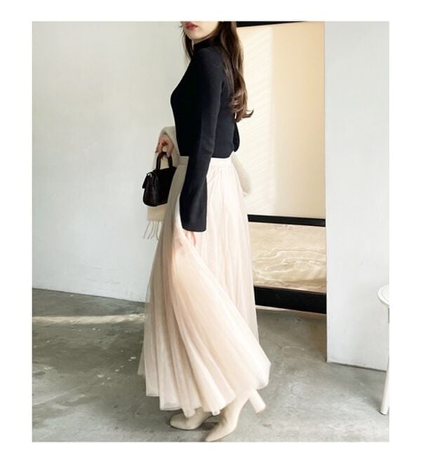 GeeRA（ジーラ）の「フレアーチュールロングスカート（ロングスカート）」｜詳細画像