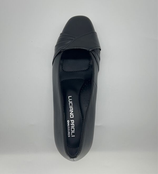 BELLUNA（ベルーナ）の「４Ｅ牛革リボンデザインヒールパンプス（パンプス）」｜詳細画像