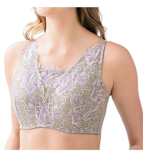 「【３色組】グラマーさんの贅沢レースブラ（ブラジャー）」｜詳細画像