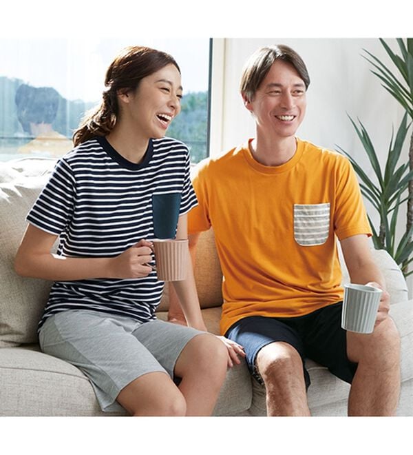 「夏のお買得ベーシック上下セット（メンズルームウェア）」｜詳細画像