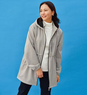 BELLUNA（ベルーナ）の「【マリ・クレールスポール】防風フリースジャケット（その他ジャケット）」｜ライトグレー