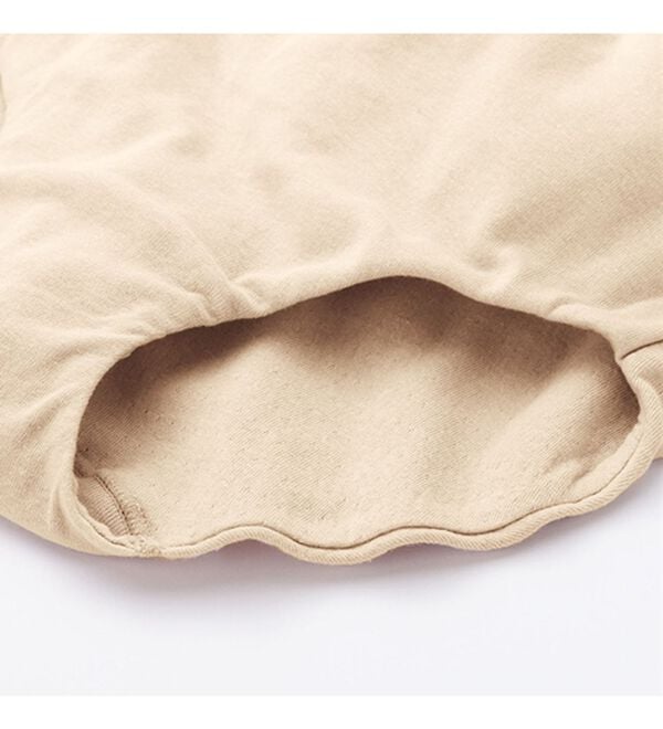 LAVIENNE（ラヴィエンヌ）の「綿１００％ガーゼ調二重仕立てショーツ（ショーツ）」｜詳細画像