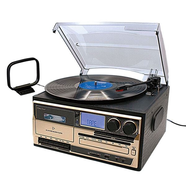 「オールインワン・レコードプレーヤー（テレビ・オーディオ・カメラ機器）」｜1