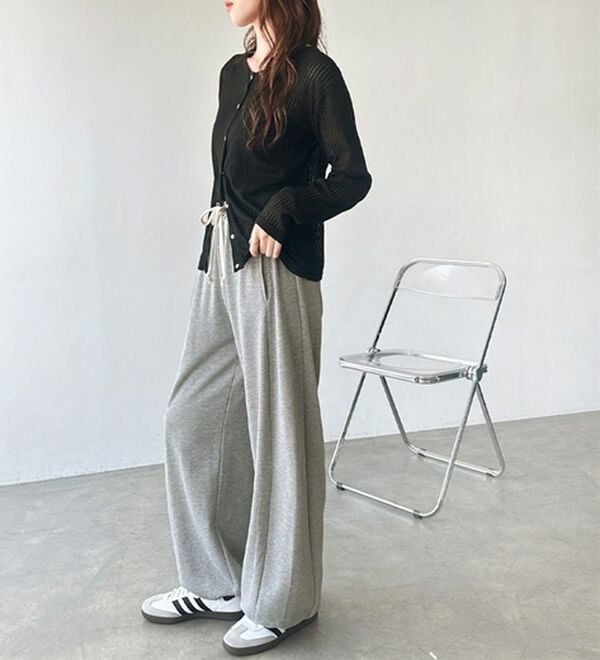 GeeRA（ジーラ）の「２ＷＡＹカーブスウェットパンツ（フルレングスパンツ）」｜詳細画像