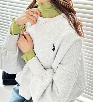 GeeRA（ジーラ）の「パワーネットシアートップス（カットソー）」｜グリーン