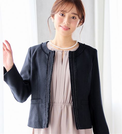 トゥモローランド フォーマル スーツ ツイード ジャケット 卒業式 入学式