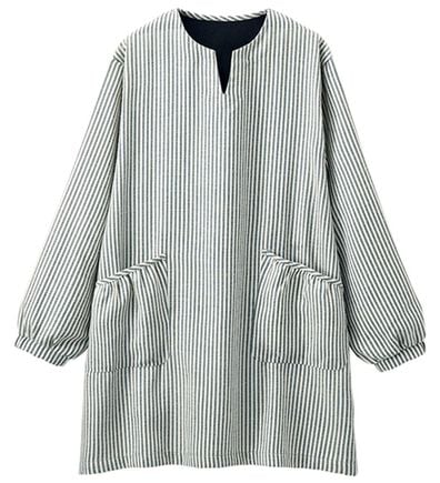 LAVIENNE（ラヴィエンヌ）の「あったか裏フリースかっぽうシャツ（ホームウェア）」