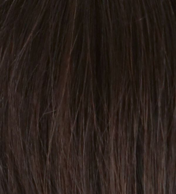 「人毛１００％白髪隠しウィッグセット（ウィッグ・ヘアピース・エクステ）」｜ダークブラック