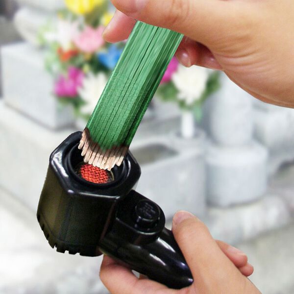 「ターボ式線香ライター　龍炎（その他日用品）」｜詳細画像