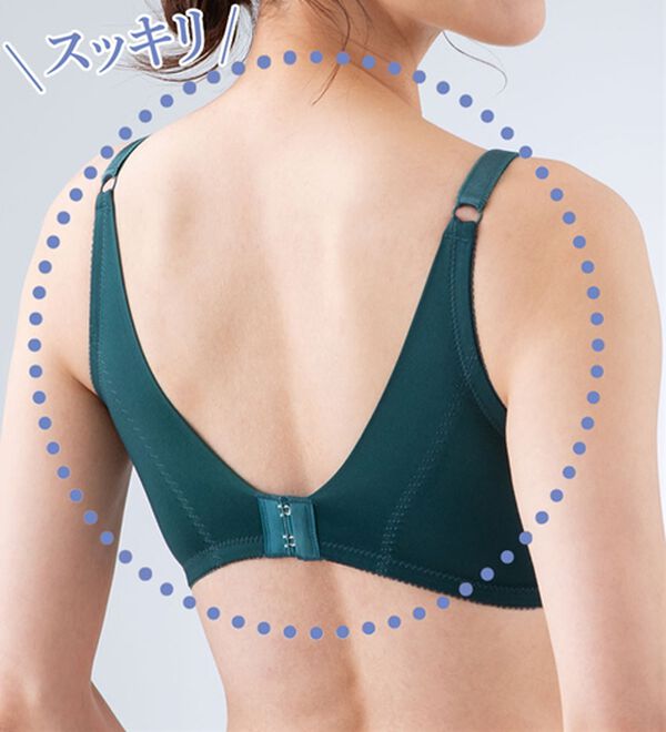 LAVIENNE（ラヴィエンヌ）の「大人の背中美ブラ＆ショーツ（ブラジャー）」｜詳細画像