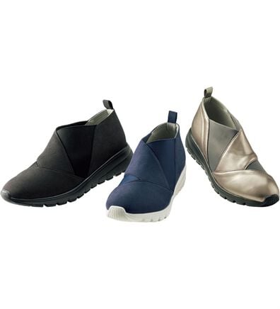 BELLUNA（ベルーナ）の「ゆったり外反母趾対応シューズ（スリッポン）」