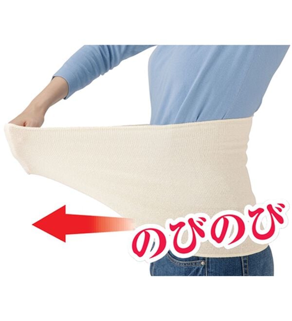 「シルク国産うすのび腹巻（肌着・インナーウェア）」｜詳細画像