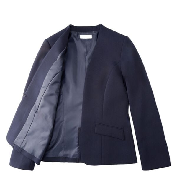 BELLUNA（ベルーナ）の「＜Ｃ／Ｓ＞ノーカラージャケット（ノーカラージャケット）」｜詳細画像