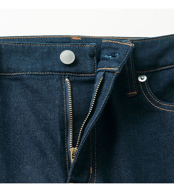 VINNO（ヴィノ）の「美のフィットストレートデニムパンツ（フルレングスパンツ）」｜詳細画像