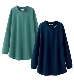 BELLUNA（ベルーナ）の「【２枚組】＜ＦＩＬＡ＞ハイネックチュニック（チュニック）」｜詳細画像