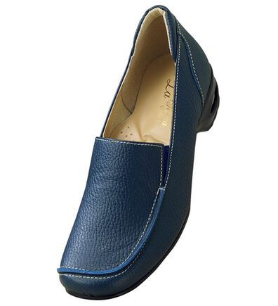 ルフラン（ルフラン）の「＜ラシーナコンフォート＞４Ｅ牛革エアヒールトラッドシューズ（フラットシューズ）」