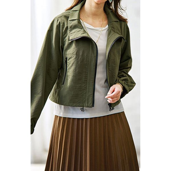 BELLUNA（ベルーナ）の「ビンテージ調素材ベスト付３ｗａｙ着回しライトコート（ロングコート）」｜詳細画像