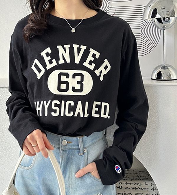 GeeRA（ジーラ）の「【ｃｈａｍｐｉｏｎ】ロゴロンＴ（カットソー）」｜詳細画像