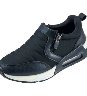 BELLUNA（ベルーナ）の「４Ｅボンディング風エアソールスニーカー（スニーカー）」｜黒