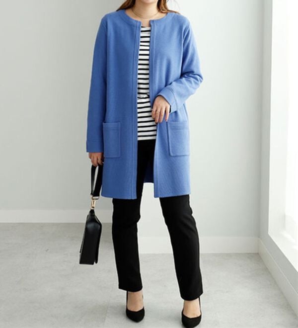 BELLUNA（ベルーナ）の「嬉しい機能付！ミラノリブカーディガン（ニットカーディガン）」｜詳細画像